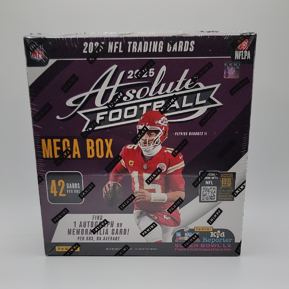 Panini Absolute Football 2025 Mega Box - Purple